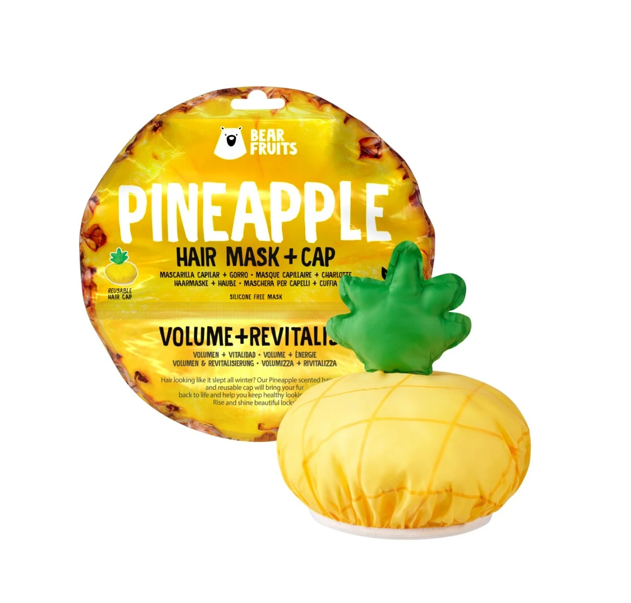 Bear Fruits Pineapple revitalizační a detoxikační maska na vlasy 20 ml