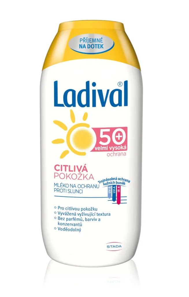 Ladival Citlivá pokožka OF50+ mléko 200 ml