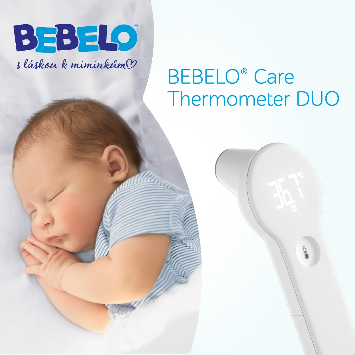 BEBELO Thermometer DUO infračervený teploměr 1 ks