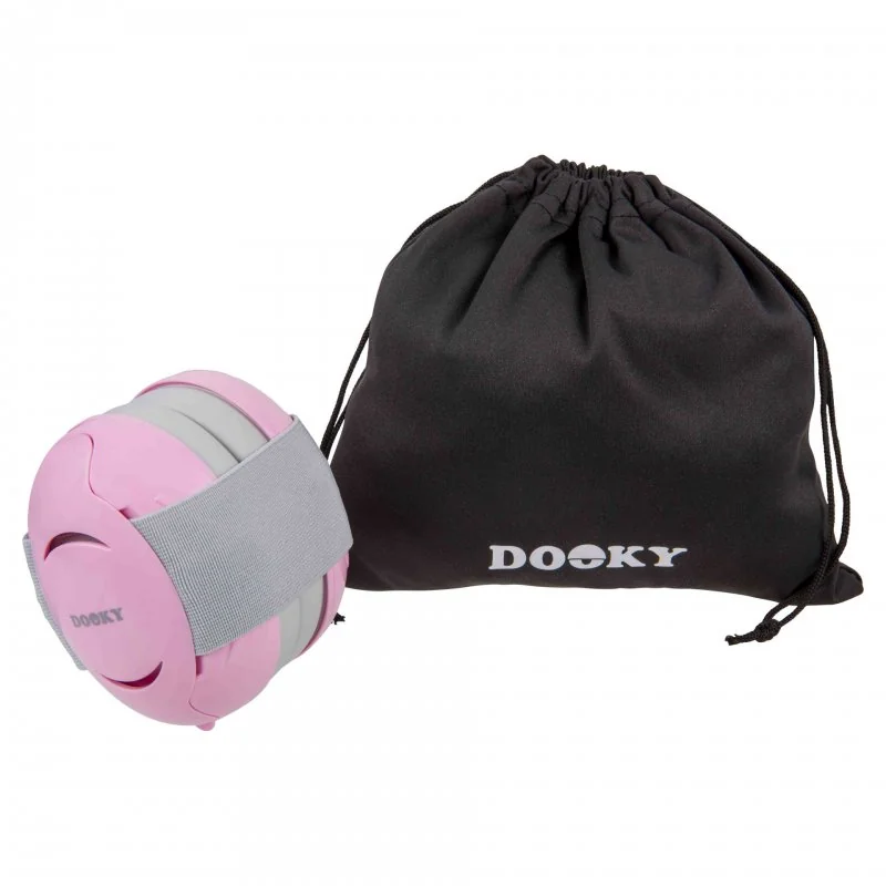 Dooky chrániče sluchu BABY 0-36m Pink