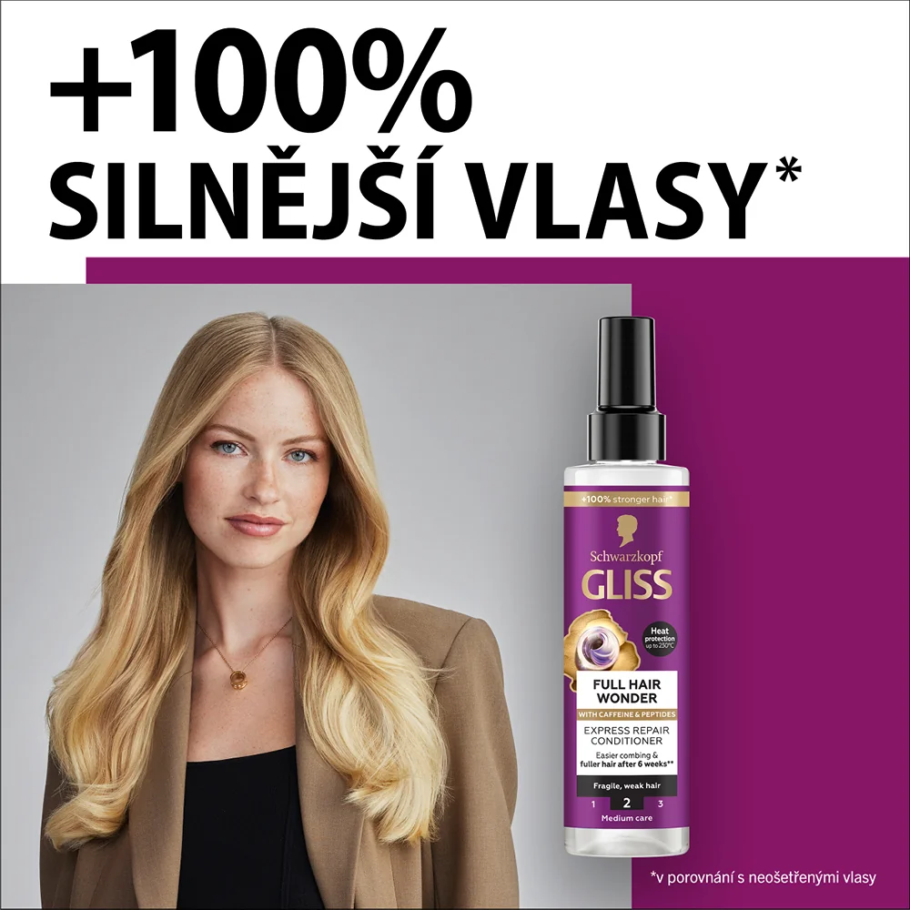 Gliss Full Hair Wonder kondicionér ve spreji 200 ml