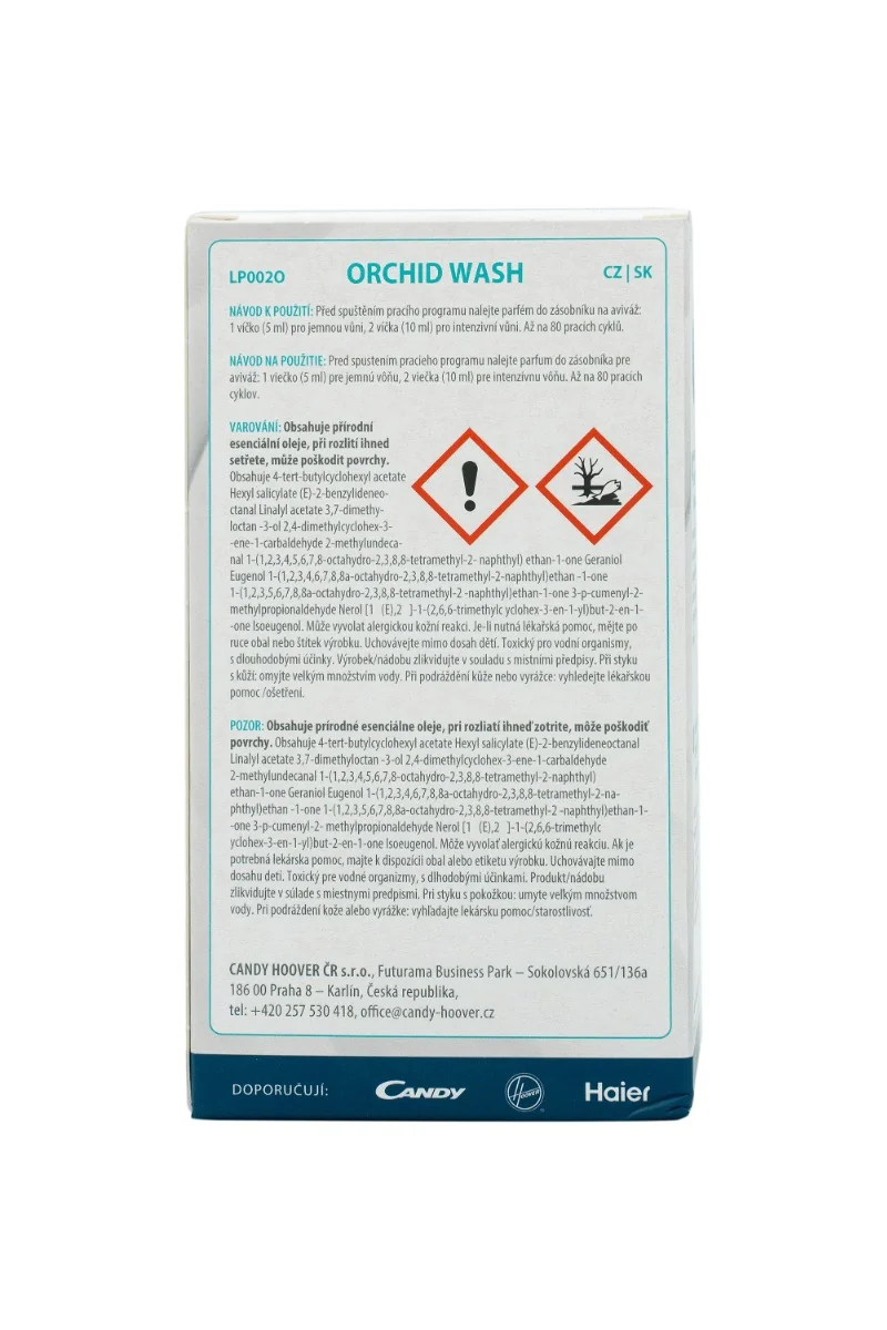 Care+Protect LP002O Orchid Wash koncentrovaný parfém do pračky 400 ml