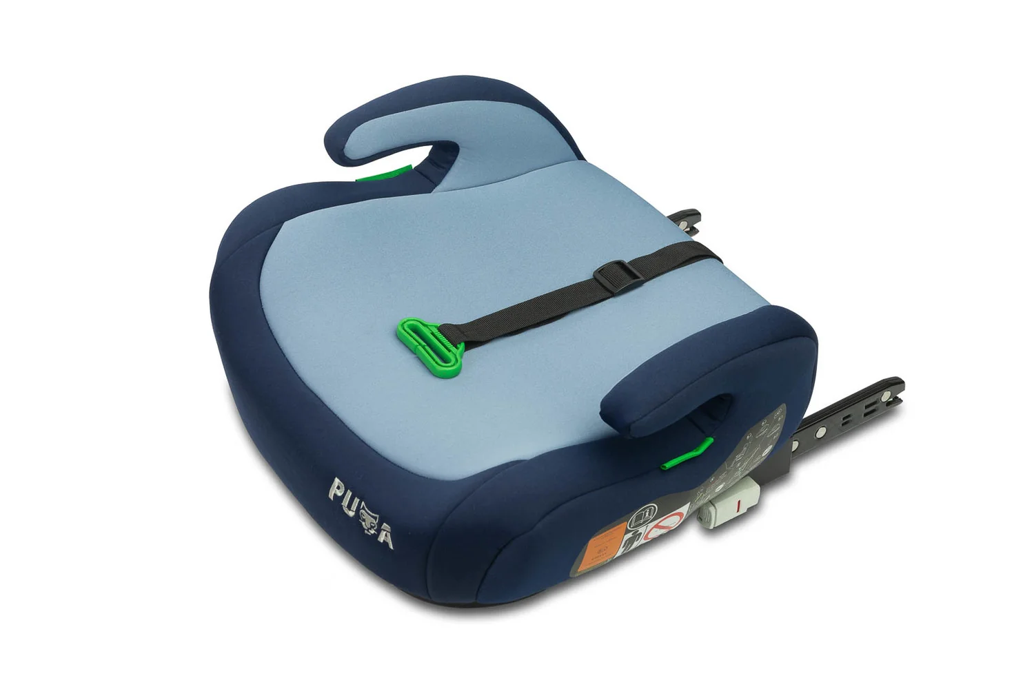 Caretero Podsedák do auta, isofix I-SIZE Puma - modrý