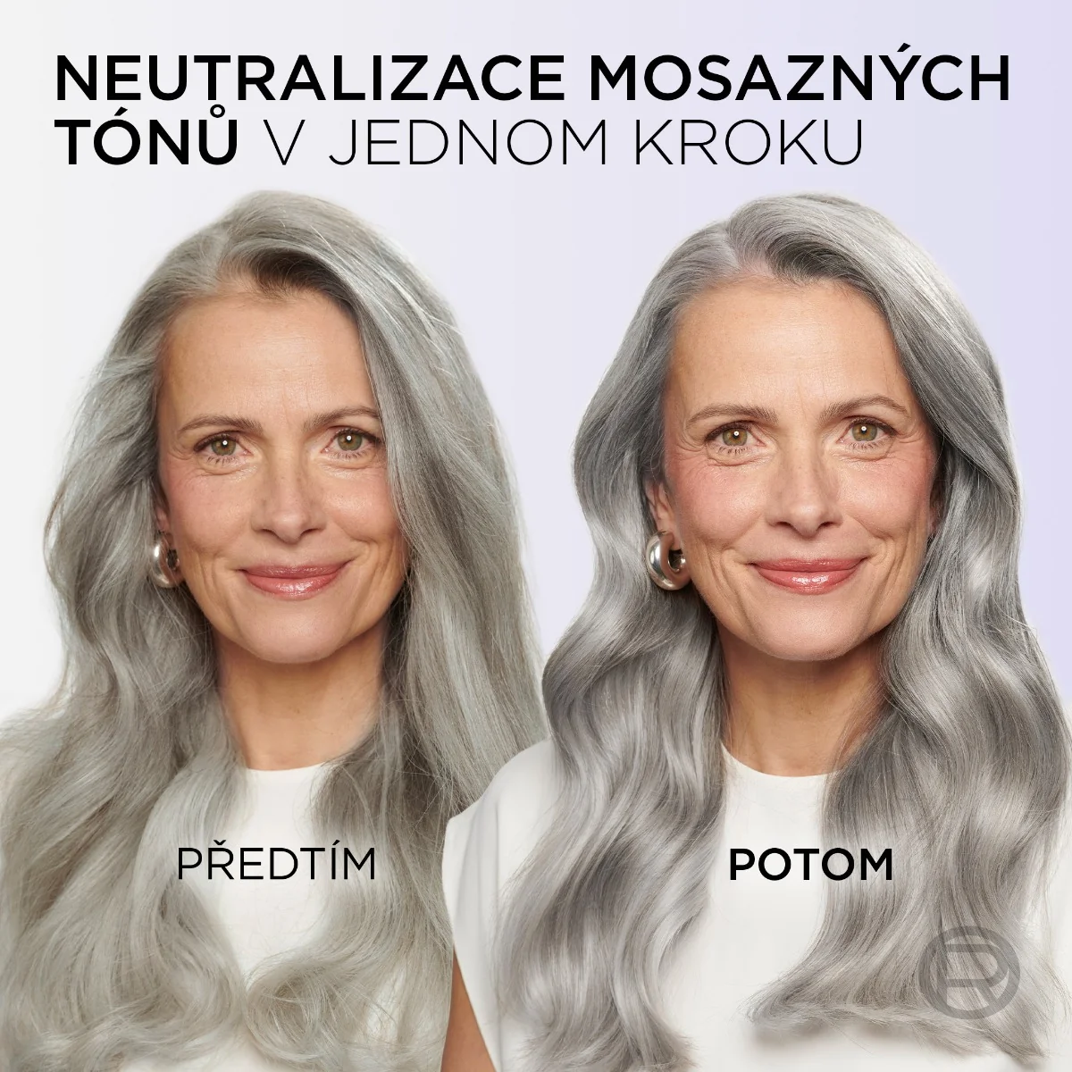 Loréal Paris Cool Silver posilující stříbrná péče 114 ml zářivá bílá