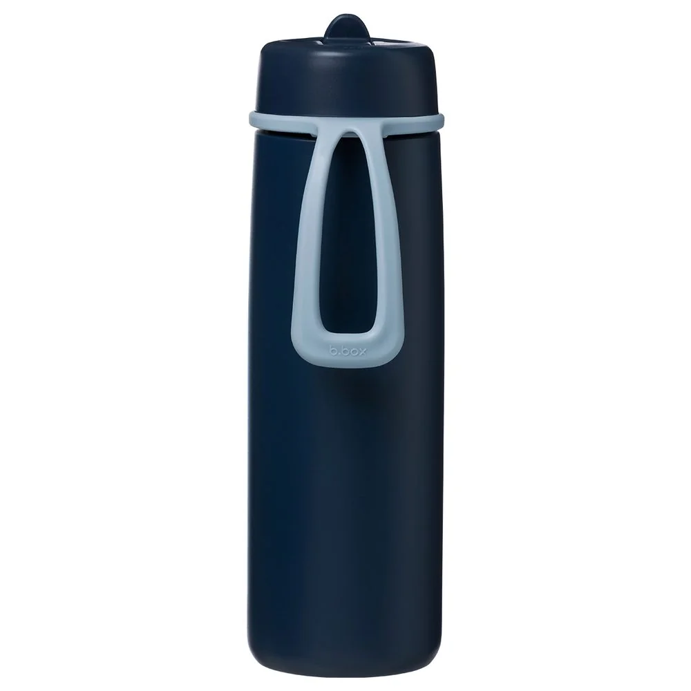 B.BOX Nerezová termolahev s brčkem 690 ml - midnight