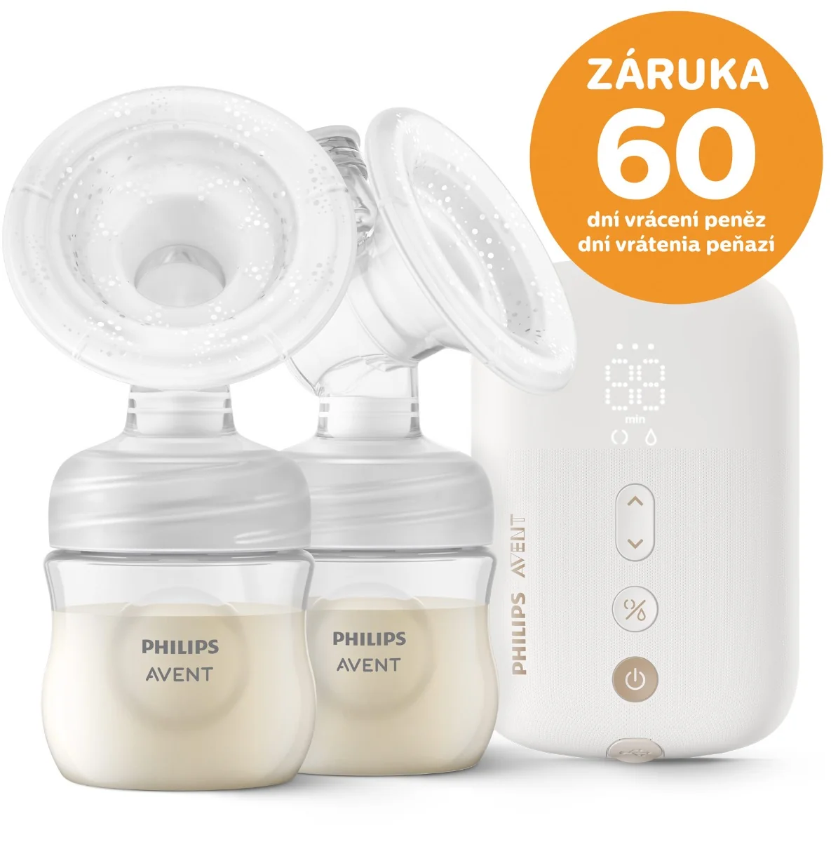 Philips Avent Odsávačka mateřského mléka elektronická Premium Duo
