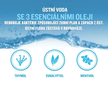 Ústní voda LISTERINE® Advanced White Mild Taste pro bělejší zuby už za jeden týden