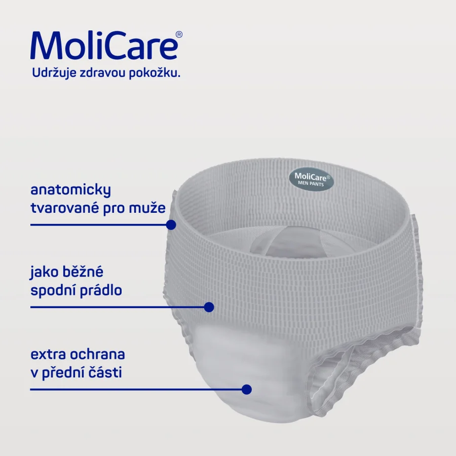 MoliCare Men Pants 7 kapek vel. L inkontinenční kalhotky 7 ks