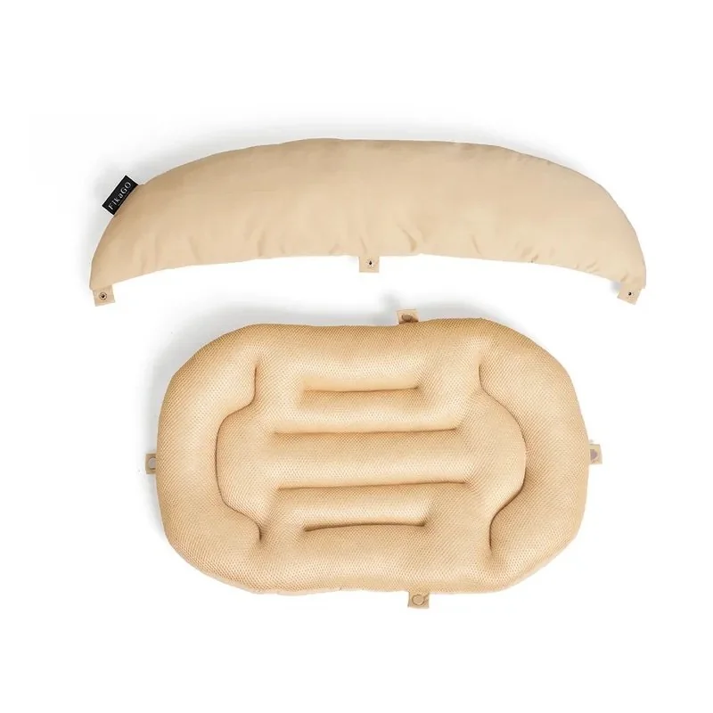 Fikago Měkká podložka s polštářkem Mushroom Beige L