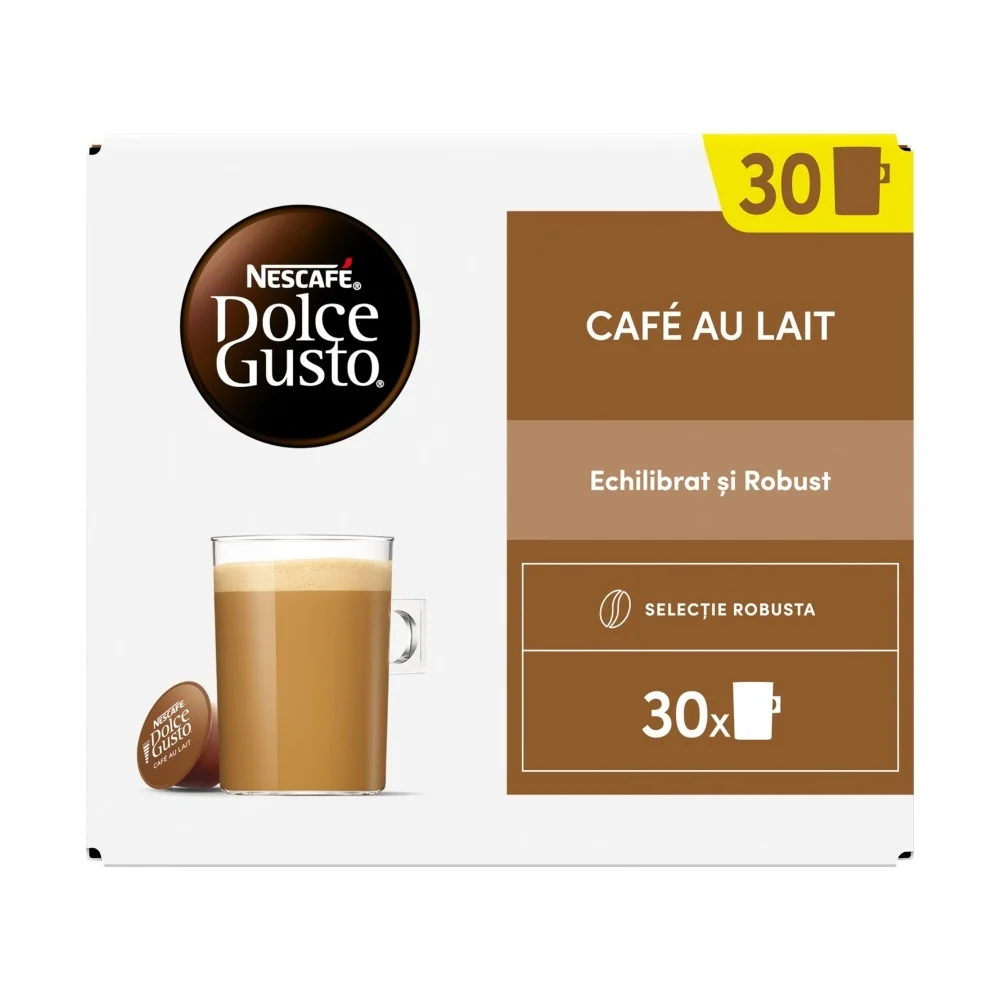 Nescafé Dolce Gusto Café au Lait kávové kapsle 30 ks