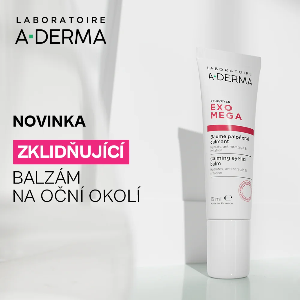 A-Derma Exomega Zklidňující balzám na oční okolí 15 ml
