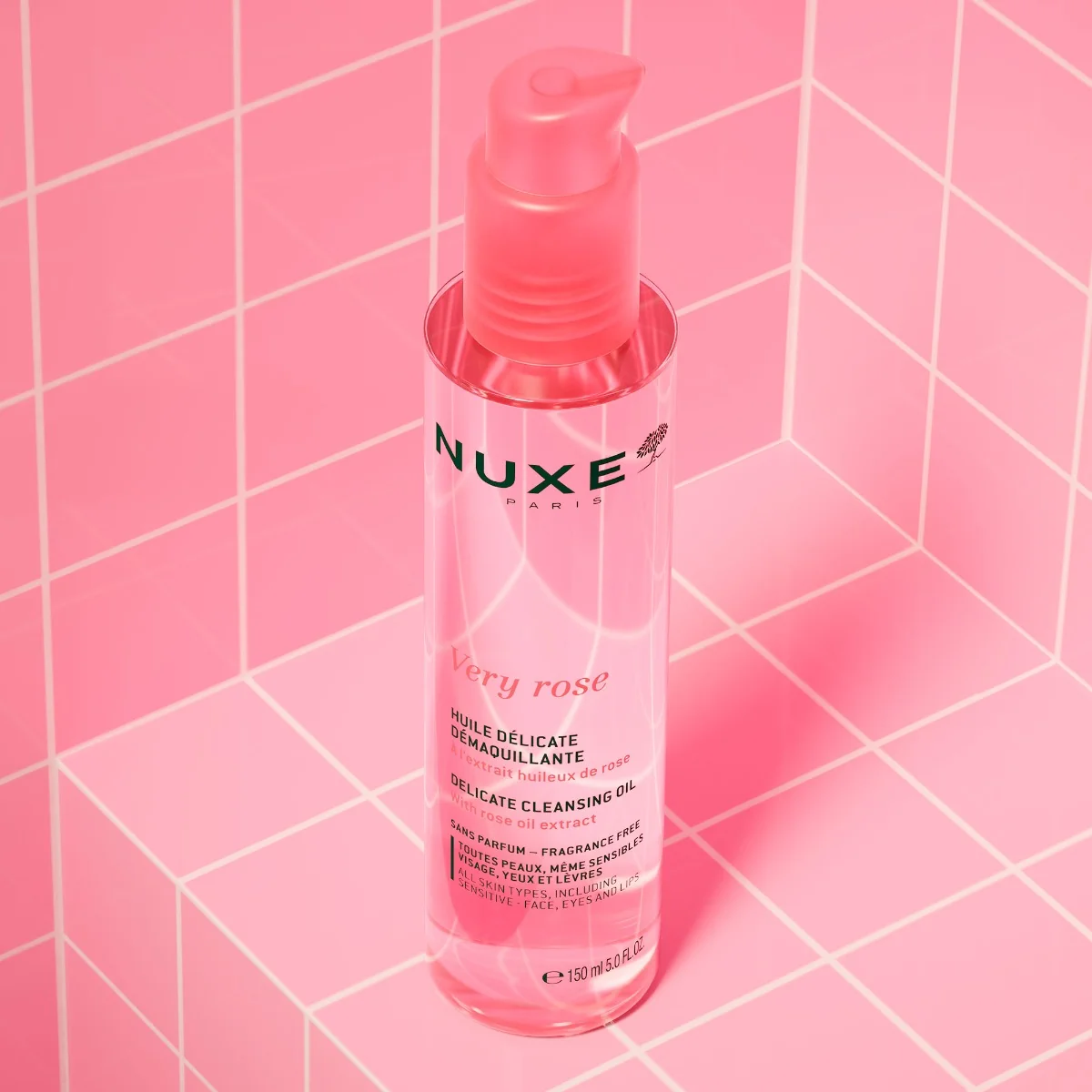 Nuxe Very Rose Jemný čisticí olej 150 ml