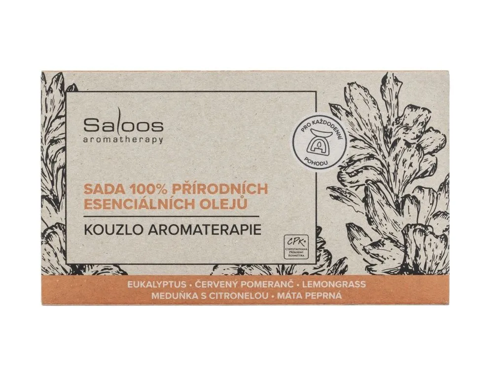 Saloos Kouzlo aromaterapie esenciální oleje 5x10 ml