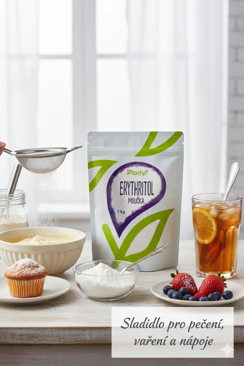 iPlody Erythritol moučka 1kg