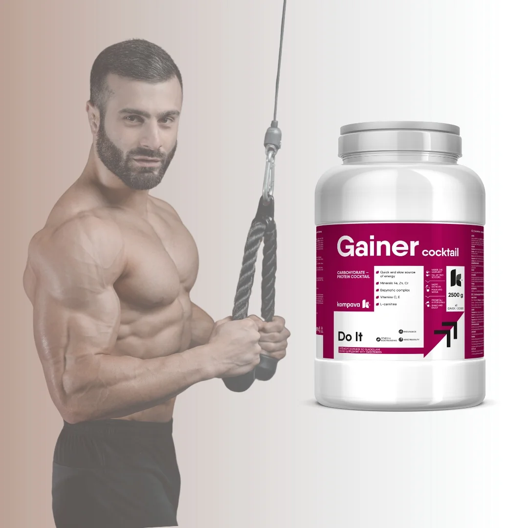 KOMPAVA Gainer banán 2,5kg