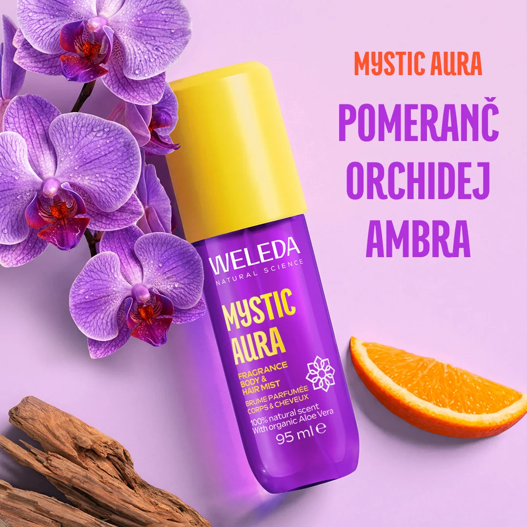 Weleda Mystic Aura Body&Hair Mist tělová mlha 95 ml
