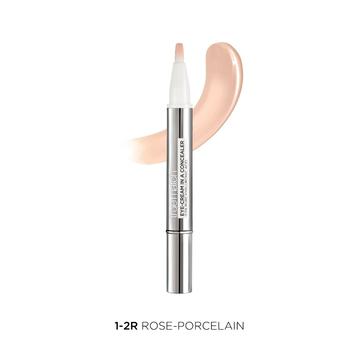 Loréal Paris True Match odstín 1-2.R/1-2.C Rose Porcelain oční krém v korektoru 2 ml