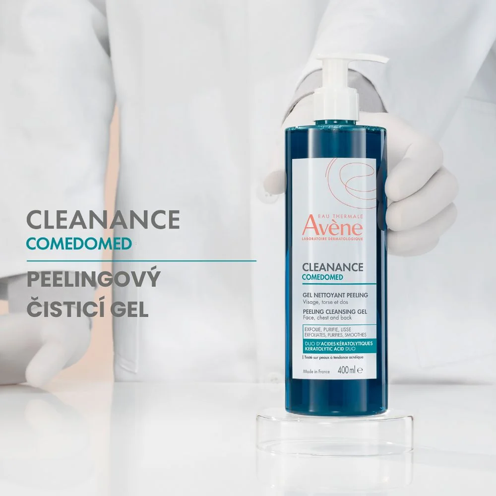 Avène Cleanance ComedoMed Peelingový čisticí gel 400 ml