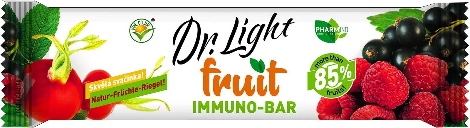 Dr. Light fruit Immuno - Bar ovocná tyčinka 30 g