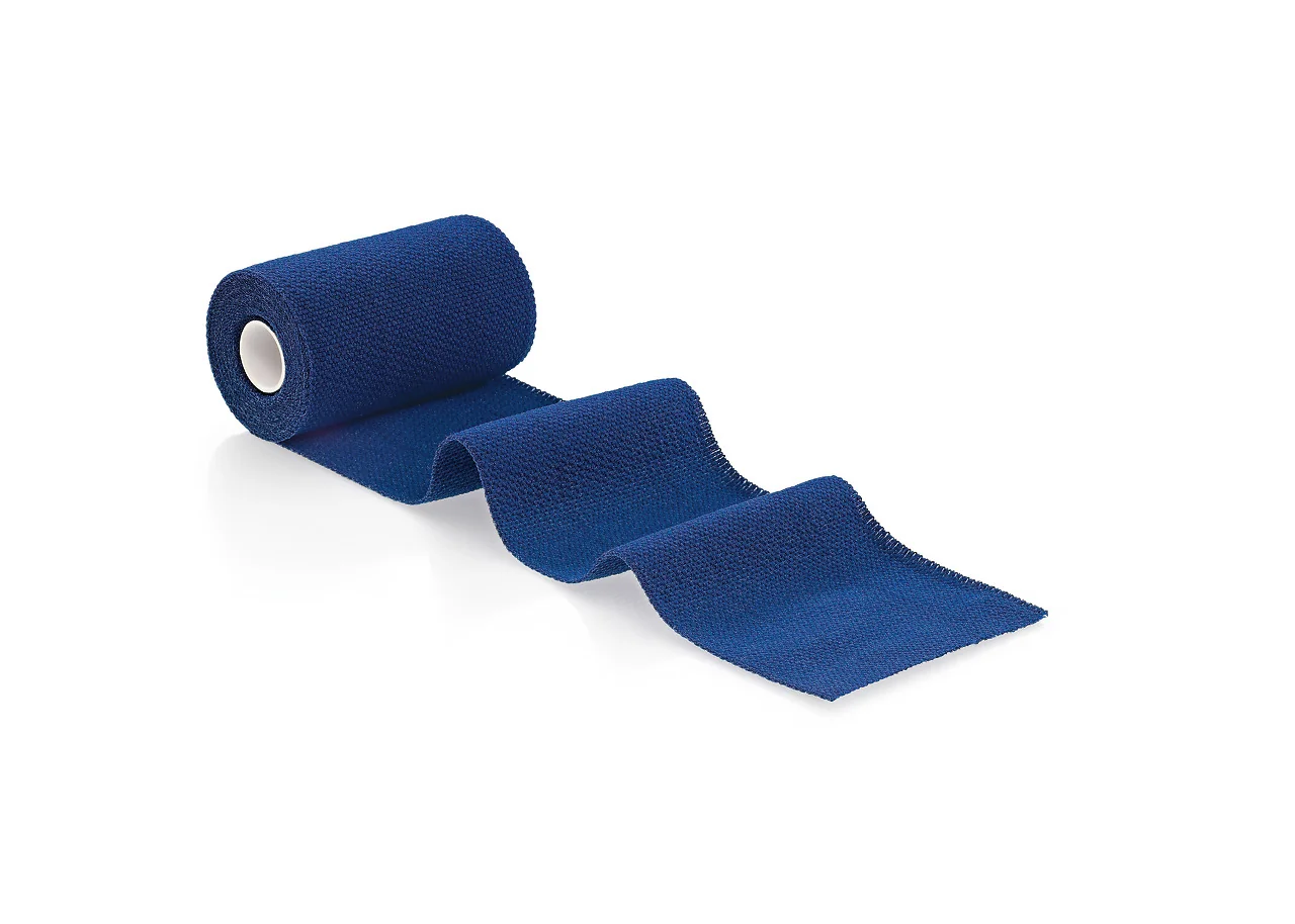 Hartmann Idealast-haft color 6 cm x 4 m obinadlo elastické modré