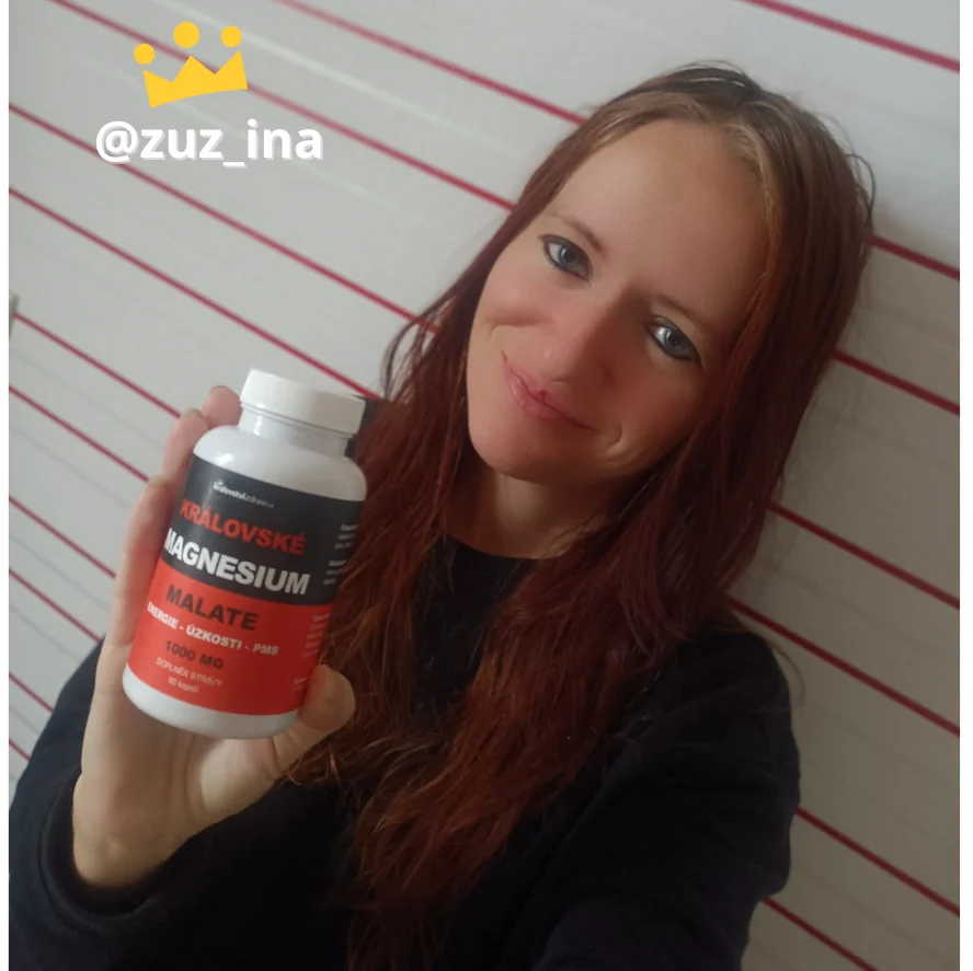 Království zdraví Královské Magnesium Malate 835 mg, 90 kapslí
