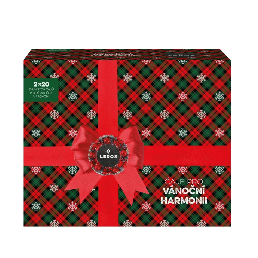 Leros Čaje pro vánoční harmonii 2x20 sáčků