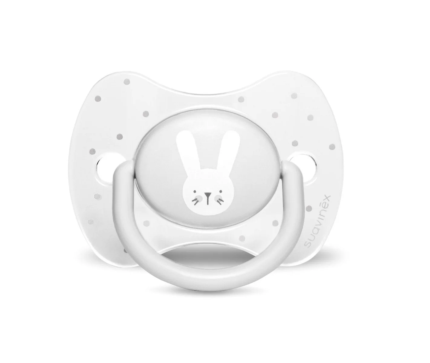 Suavinex Premium Hygge Dudlík 0-6m 1 ks králík šedý