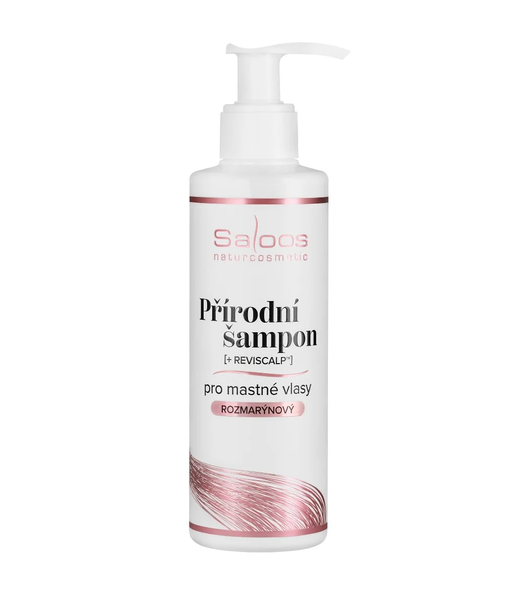 Saloos Přírodní šampon na mastné vlasy Rozmarýn 200 ml