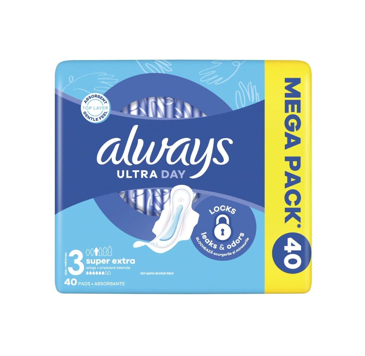 Always Ultra Day hygienické vložky 40 ks
