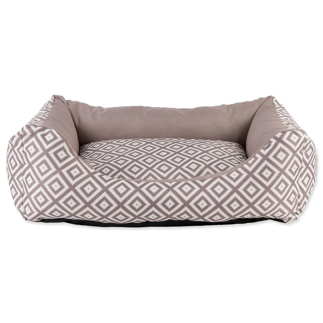 Dog Fantasy Pelech Sofa etno hnědý 75x55x20cm