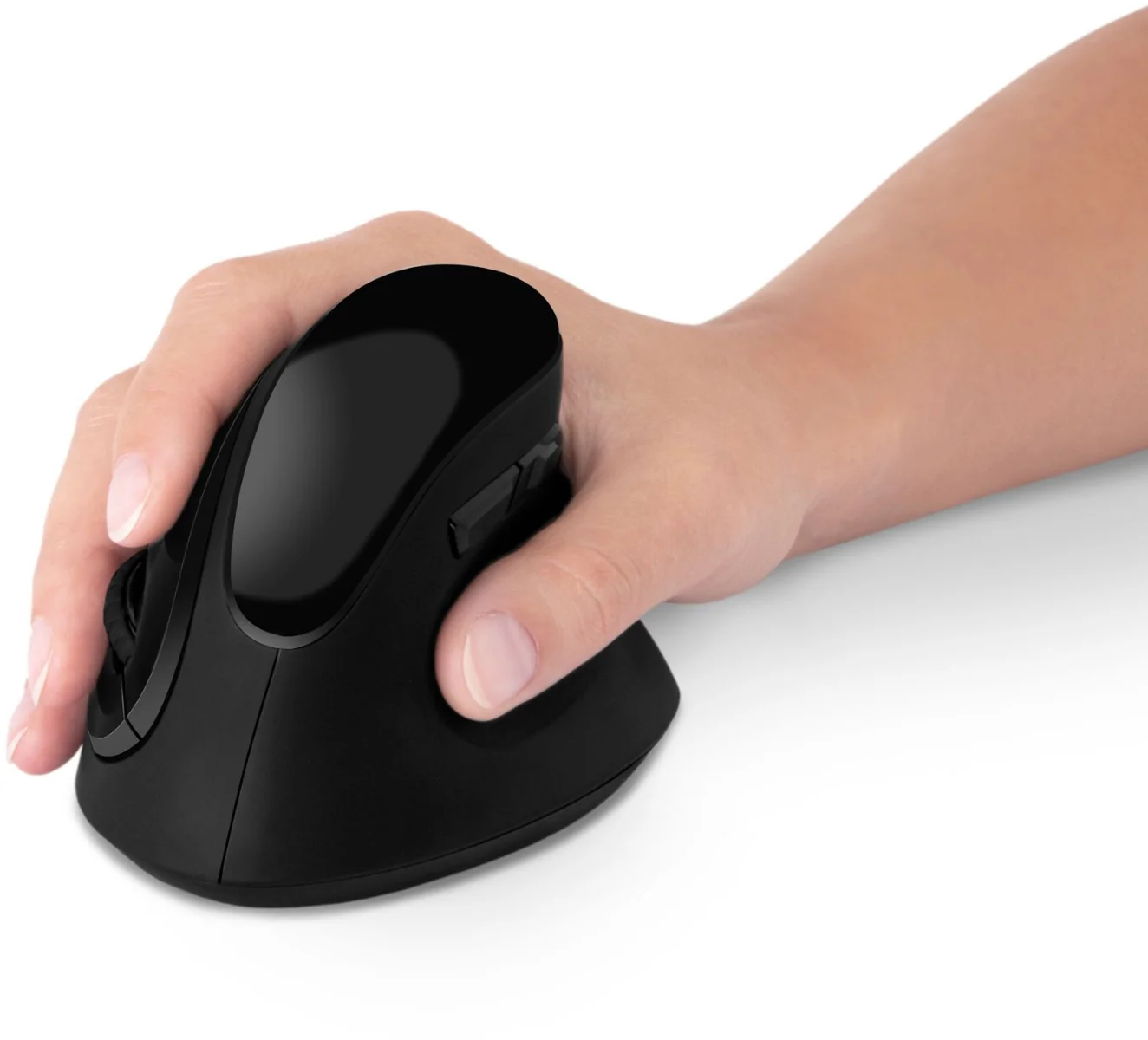 Connect IT CMO-2801-BK ergonomická vertikální myš černá