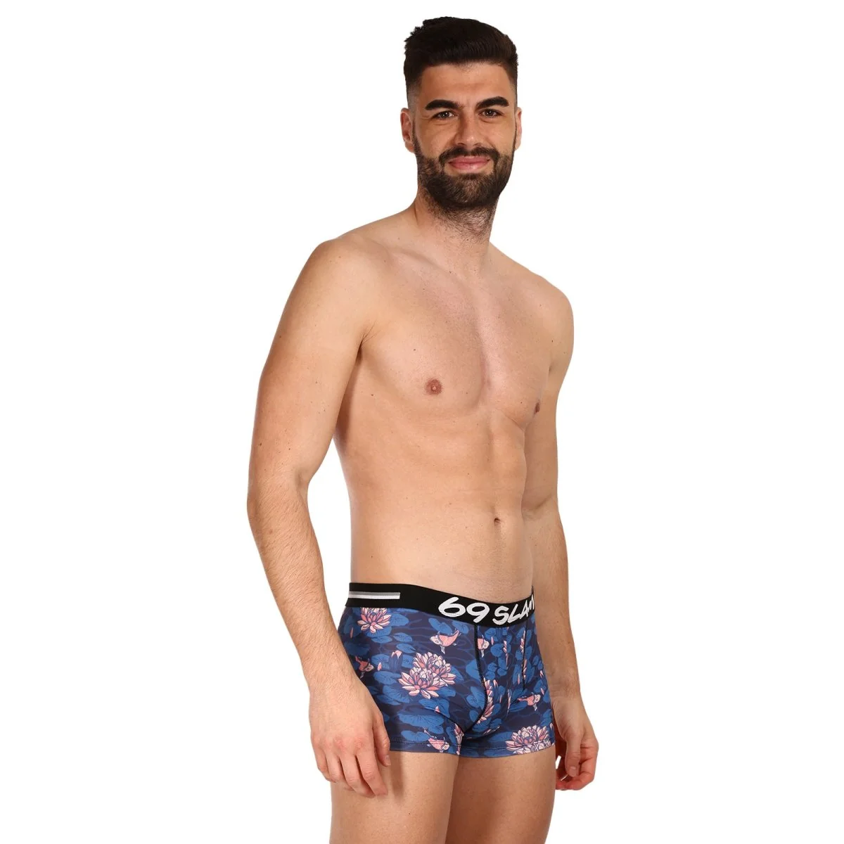 69SLAM Pánské boxerky hip lotus koy mason (MSYLTK-PO) L