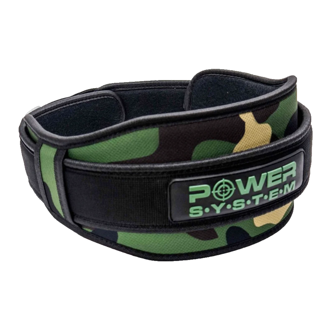 Power System Fitness opasek PREDATOR zelený - XL