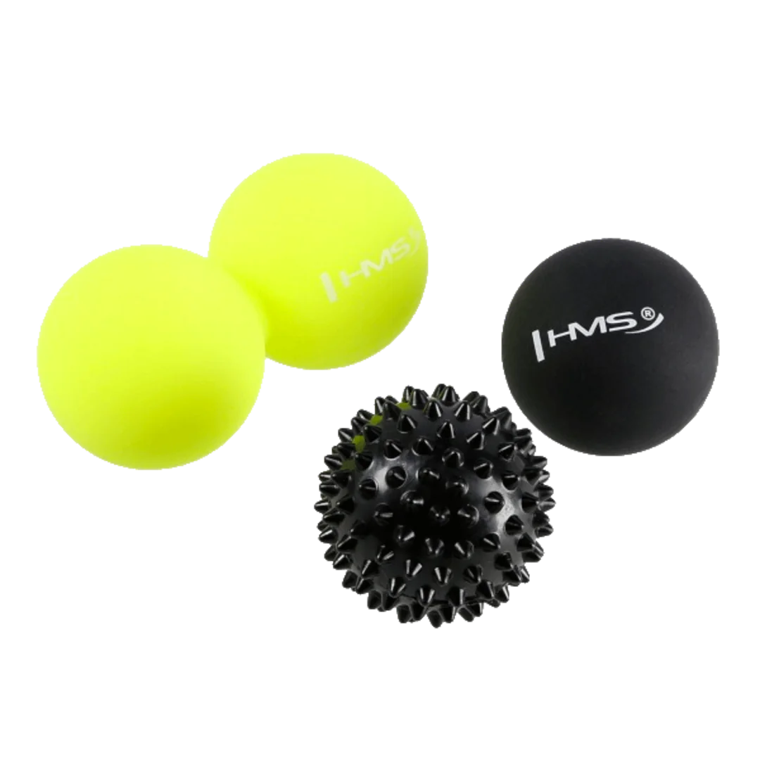HMS Sada masážních míčků Lacrosse ball BLS01