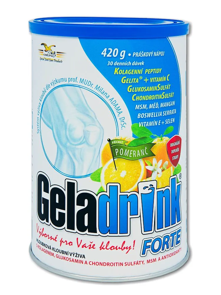 Geladrink Forte pomeranč nápoj 420 g