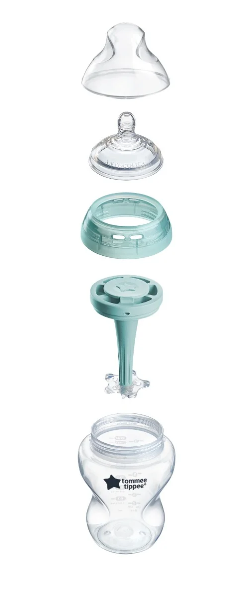 Tommee Tippee Advanced Anti-Colic Samosterilizační kojenecká lahev Pomalý průtok 0m+ 150 ml 1 ks