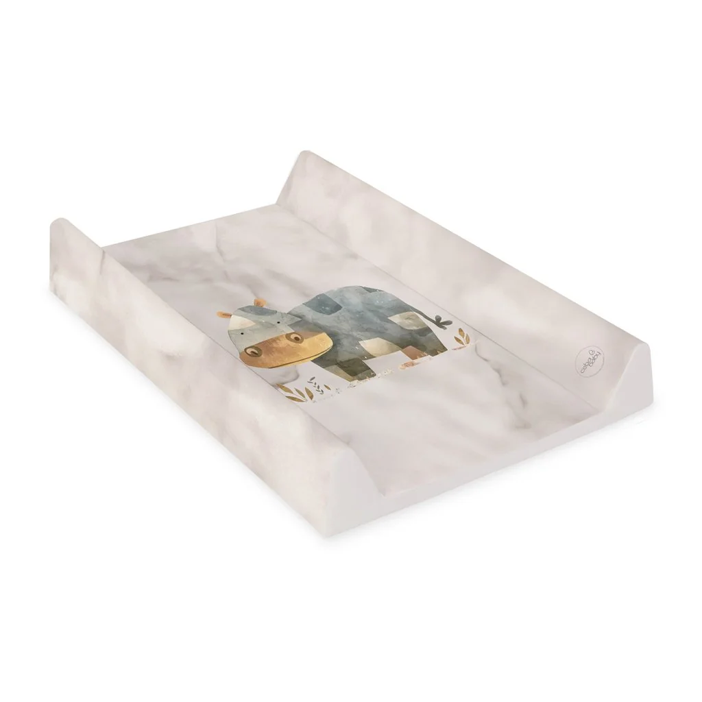 Ceba Podložka přebalovací 2-hranná měkká (50x70) Basic Cosy Hippo