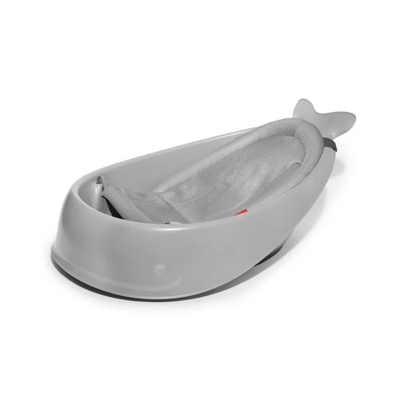SKIP HOP Vanička s ergonomickou podložkou Moby 3 fázová šedá 
