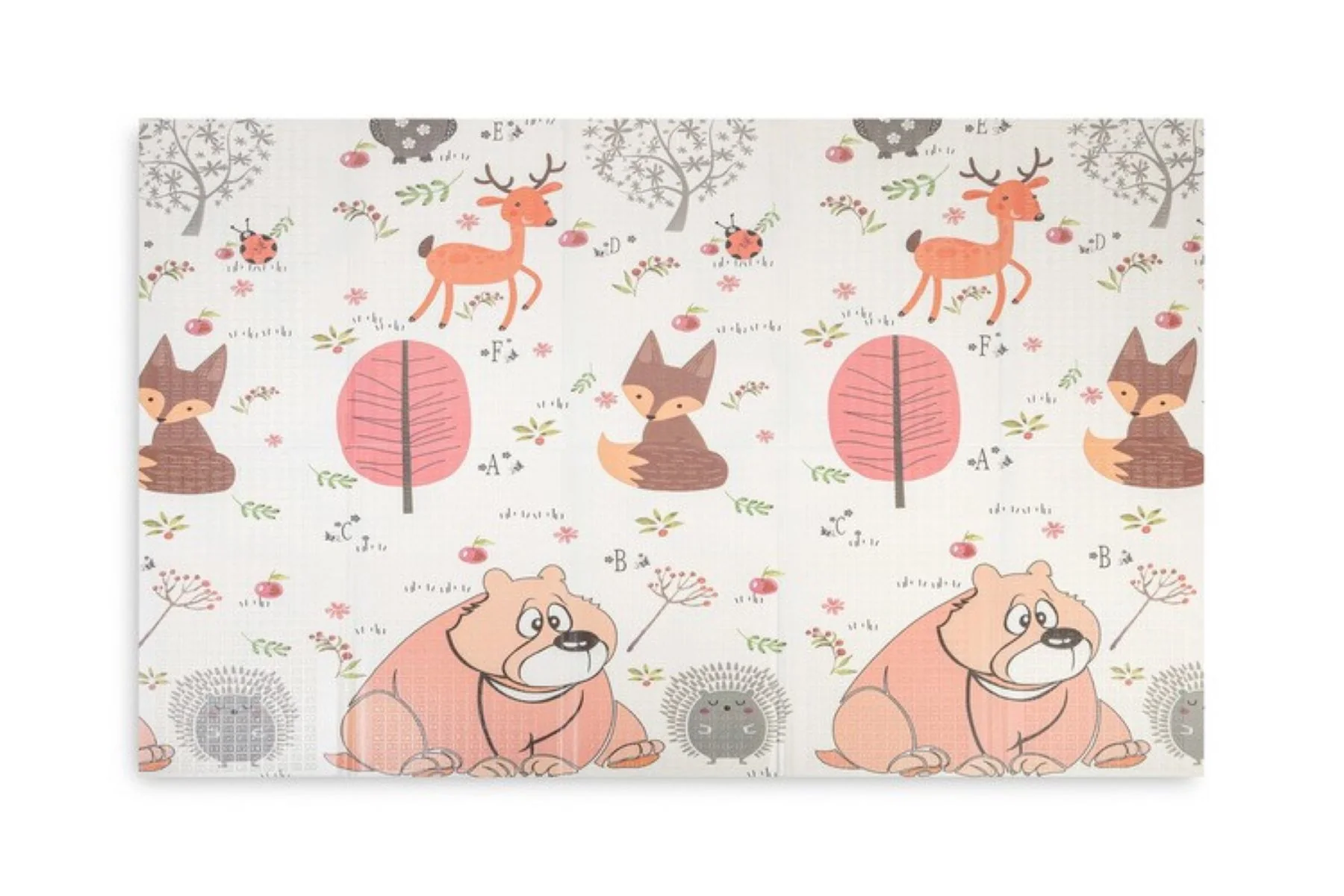 Toyz Fomee Forest Multifunkční pěnová podložka 200×180 cm – oboustranná