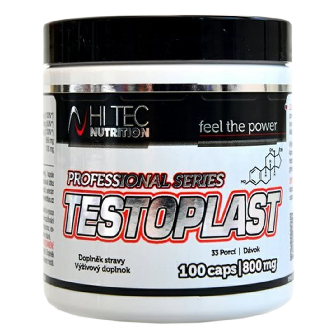 HiTec Nutrition Testoplast - 100 kapslí