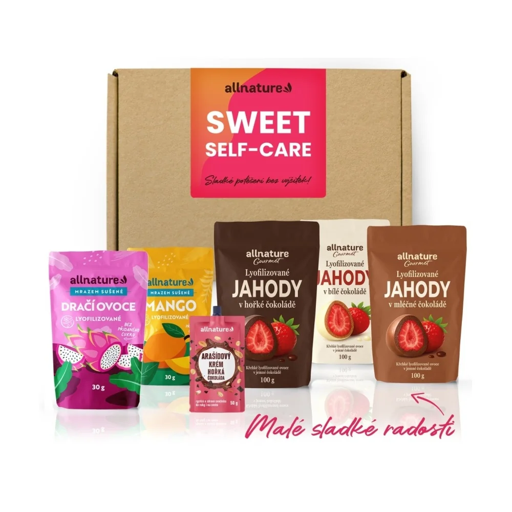 Allnature Sweet Self-Care dárkový balíček 6 ks