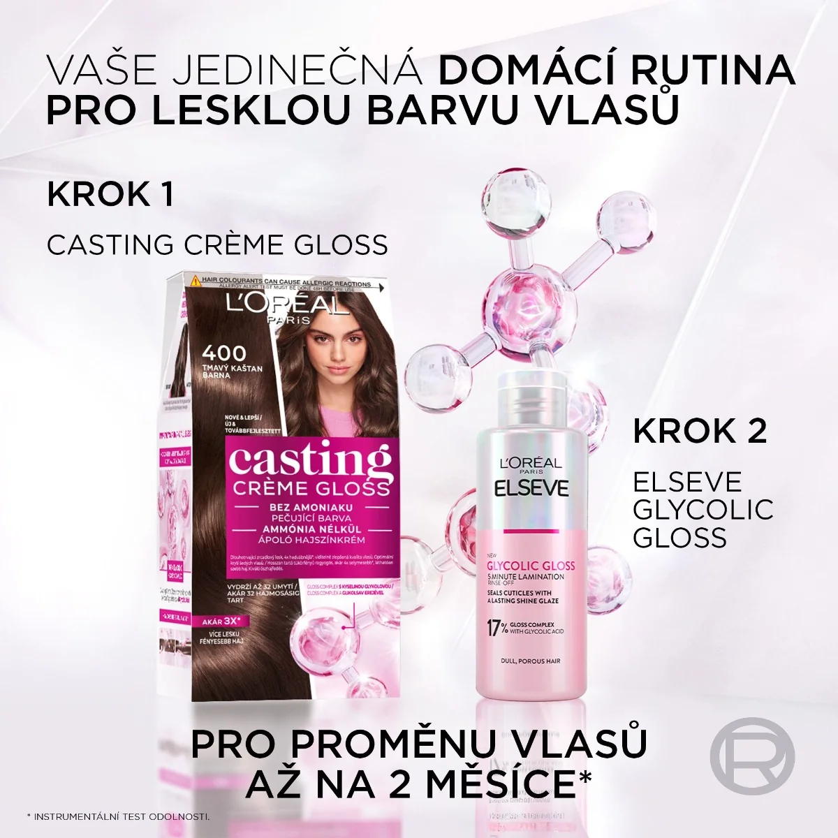 Loréal Paris Casting Creme Gloss 780 karamelové moccaccino barva na vlasy