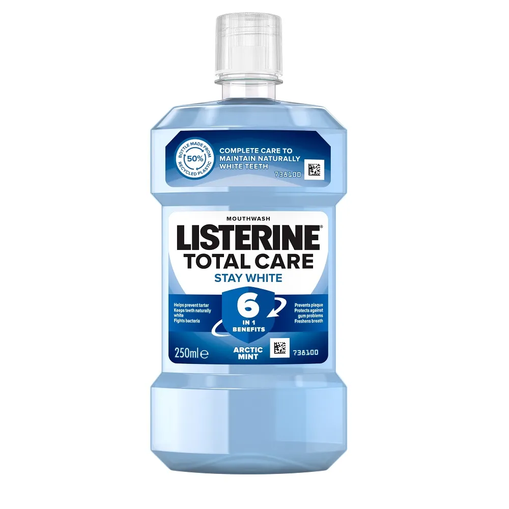 Listerine Total Care Stay White ústní voda 250 ml