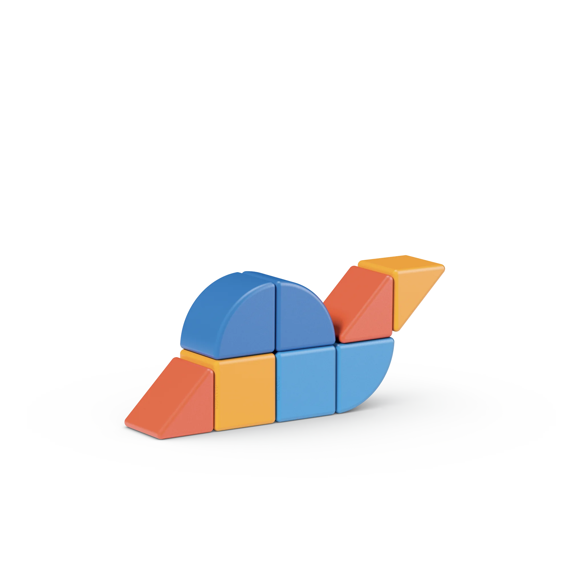 Geomag Magicube Shapes magnetická stavebnice 9 dílků