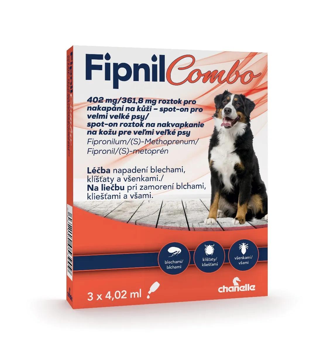 Fipnil Combo 402/361.8mg spot-on Dog XL