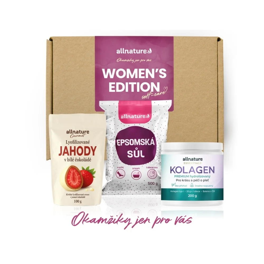 Allnature Women’s Edition dárkový balíček 3 ks