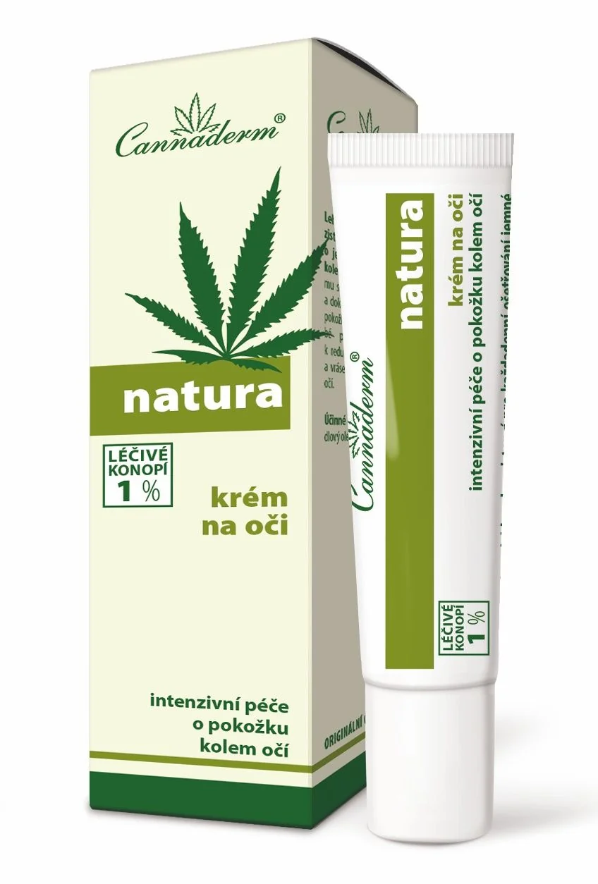 Cannaderm Natura Krém na oči 15 ml