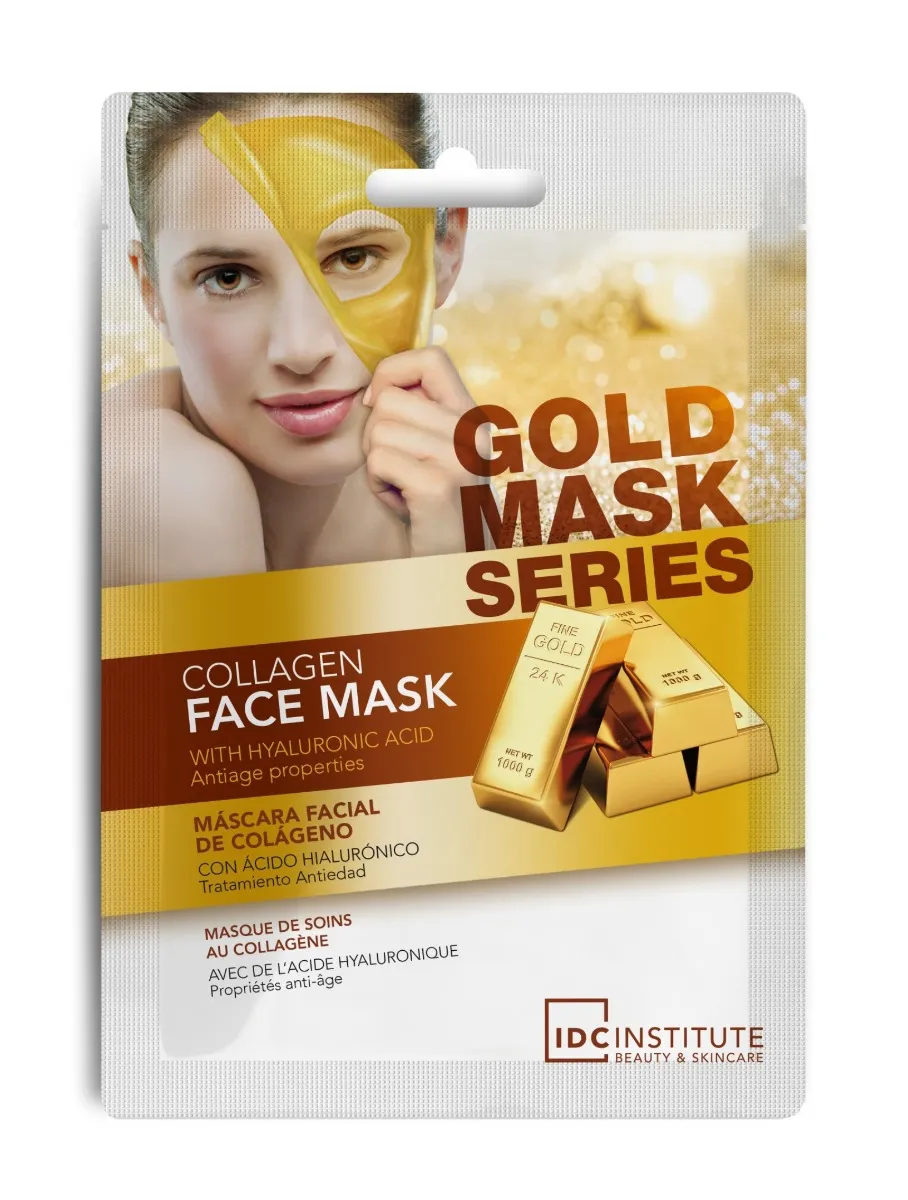 IDC Institute Gold Maska na obličej s kolagenem 60 g