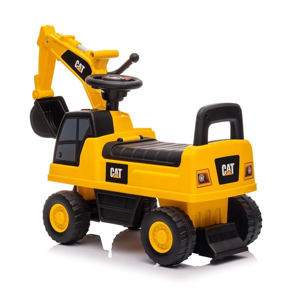 Baby Mix Dětské odrážedlo CAT Bagr  žluté