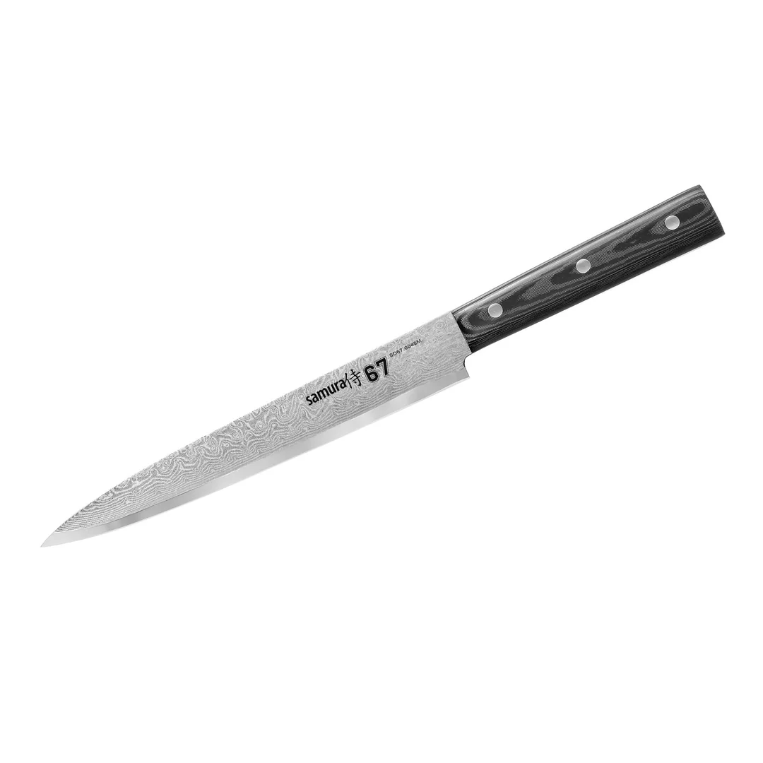 Samura DAMASCUS 67 Plátkovací nůž 19 cm (Micarta) (SD67-0045M)